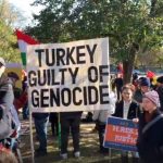 Армяне, греки и курды в Вашингтоне проводят акцию протеста накануне визита Эрдогана