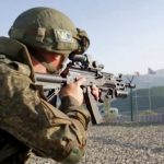 Российские миротворцы провели тренировку по обороне наблюдательного поста в Арцахе