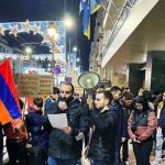 В Греции прошла акция протеста против блокады Азербайджаном Республики Арцах
