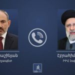 Состоялся телефонный разговор премьер-министра Армении и президента Ирана